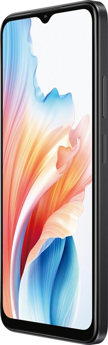 OPPO A38 Android Smartphone, Dual SIM Mobile Phone, 4GB RAM, 128GB Storage, Black Global Version