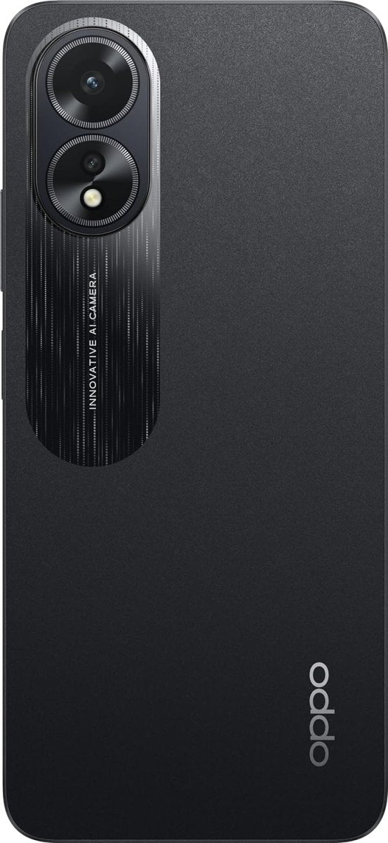 OPPO A38 Android Smartphone, Dual SIM Mobile Phone, 4GB RAM, 128GB Storage, Black Global Version