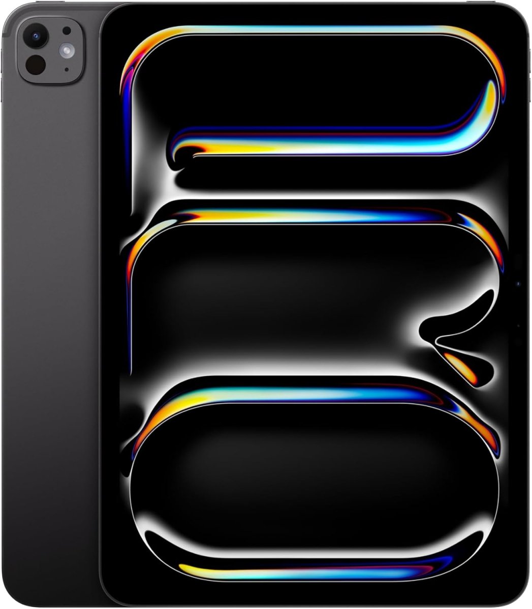 Apple iPad Pro 11 - inch (M4): Ultra Retina XDR display, 256GB, Landscape 12MP Front Camera/12MP Back Camera, LiDAR scanner, Wi - Fi 6E, Face ID, All - Day Battery Life, Standard glass - Space Black