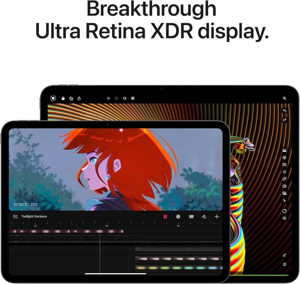 Apple iPad Pro 11 - inch (M4): Ultra Retina XDR display, 256GB, Landscape 12MP Front Camera/12MP Back Camera, LiDAR scanner, Wi - Fi 6E, Face ID, All - Day Battery Life, Standard glass - Space Black