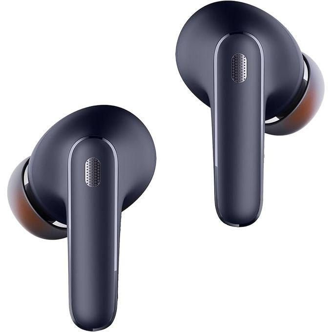 itel Buds Ace ENC, (~25dB), 35HRS Playtime, AI ENC, Fast Charging, v5.3 Bluetooth Earbuds, TWS Ear Buds Wireless Earphones with 4 Mic (Midnight)
