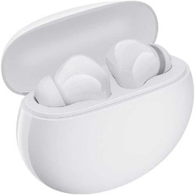 Xiaomi Redmi Buds 4 Active: TWS Earbuds, Bluetooth 5.3, Low - Latency Gaming, AI Call Noise Cancelling, IP54 Waterproof, 30Hr Playtime | 12mm Driver| Lightweight Comfort | White | 6 Month Local warranty