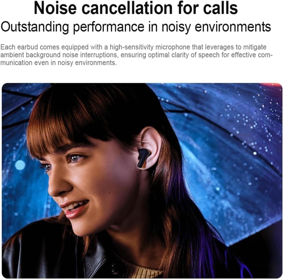 Xiaomi Redmi Buds 4 Active: TWS Earbuds, Bluetooth 5.3, Low - Latency Gaming, AI Call Noise Cancelling, IP54 Waterproof, 30Hr Playtime | 12mm Driver| Lightweight Comfort | White | 6 Month Local warranty