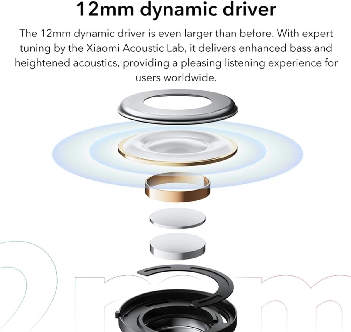 Xiaomi Redmi Buds 4 Active: TWS Earbuds, Bluetooth 5.3, Low - Latency Gaming, AI Call Noise Cancelling, IP54 Waterproof, 30Hr Playtime | 12mm Driver| Lightweight Comfort | White | 6 Month Local warranty