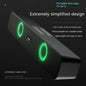 Speaker E92 Bluetooth Speakers for Desktop with 5W Stereo Sound, Headphone Jack, USB Computer Sound Bar , PC, Laptop, Tablets