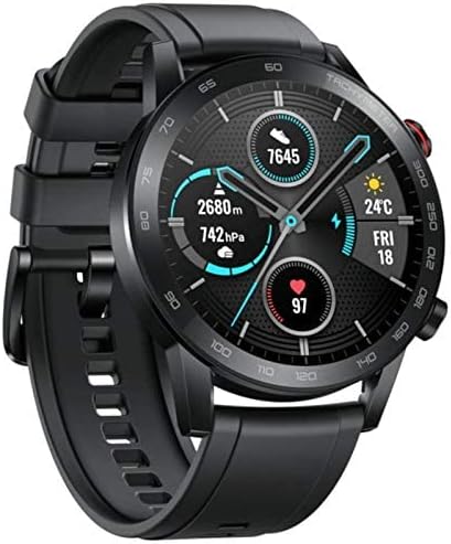 Honor MagicWatch 2, 14 Day Battery Life, 15 Fitness Modes, Swimming Heart Rate Monitor, Stress Tracking, Bluetooth Call, 46mm