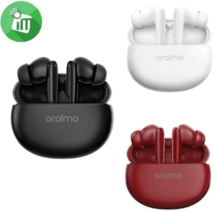 Oraimo Riff Smaller for Comfort True Wireless Earbuds, White + 12 Months Local Warranty, acceessories, سوق ستور Souq Store