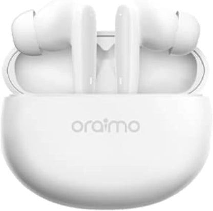 Oraimo Riff Smaller for Comfort True Wireless Earbuds, White + 12 Months Local Warranty, acceessories, سوق ستور Souq Store