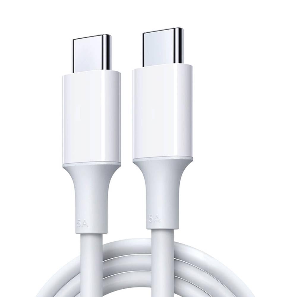 VIP Type C - Type C 60W Fast Charging Cable 1M - White Compatible with iPhone 15 Pro Max