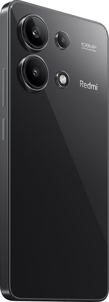 Xiaomi Redmi Note 13 Dual SIM Smartphone with 8GB RAM | 128GB ROM, 6.67 - Inch Display, (4G) - (Midnight Black)