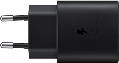 Samsung Original 25W Super Fast Charging PD Wall Adapter for Samsung Galaxy S21/S21+/S21 Ultra/S20+/S20 Ultra/Note 20 Ultra.