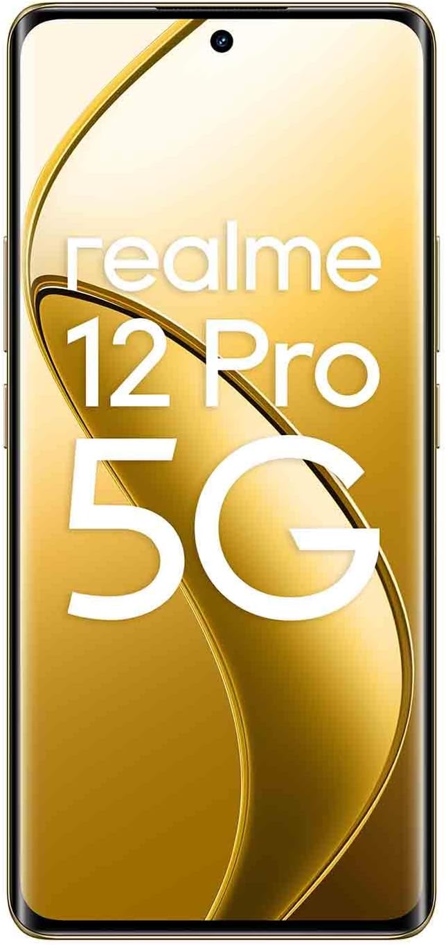 Realme 12 Pro 5G (Beige, 12GB RAM, 512GB Storage), 50 MP Sony IMX882 OIS Camera, 32 MP 2X Flagship Telephoto Portrait