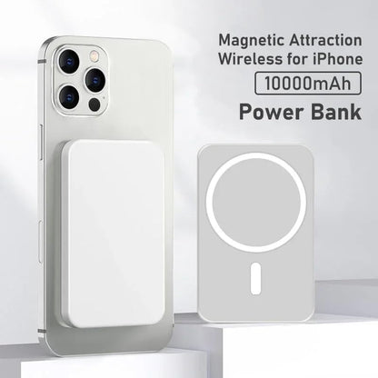 Magnetic Powerbank For Apple External Auxiliary Battery Pack Portable Wireless PD Charger for iPhone, سوق ستور Souq Store