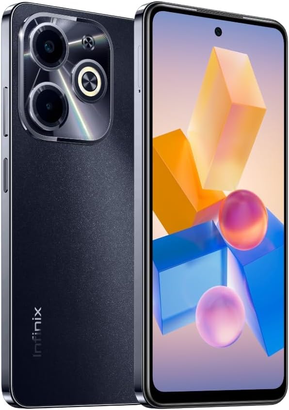 Infinix Hot 40i (RAM: 4+4GB, ROM: 128GB), 6.6" HD+ Display, 50MP Dual AI Rear Camera, 32MP Crystal,18W Fast Charge Souq Store