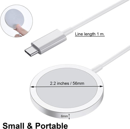 Apple MagSafe Power Supply - 15W - �MFI Certifiedã - Apple Magnetic to USB - C Charging Cable (1M) for iPhone