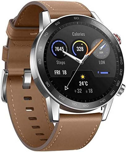 Honor MagicWatch 2, 14 Day Battery Life, 15 Fitness Modes, Swimming Heart Rate Monitor, Stress Tracking, Bluetooth Call, 46mm