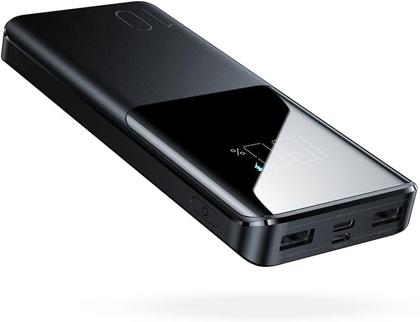 Joyroom JR-T013 High Quality Power Bank10000mAh 15W - Black, سوق ستور Souq Store, Accessories