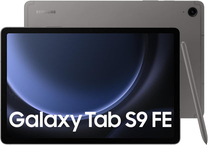 Samsung Galaxy Tab S9 FE 5G Android Tablet, 10.9 inches display, 8GB RAM, 256GB Storage, S Pen Included,Gray