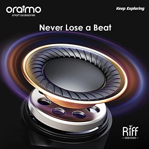 Oraimo Riff Smaller for Comfort True Wireless Earbuds, Black + 12 Months Local Warranty, acceessories, سوق ستور Souq Store