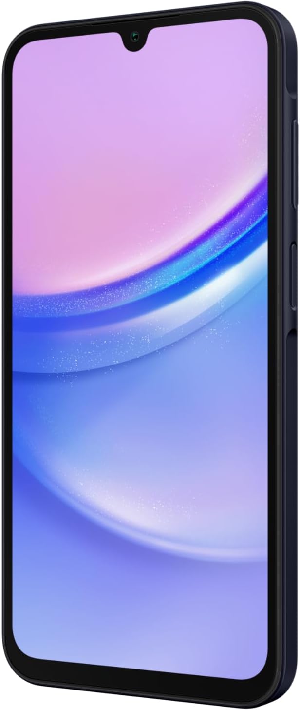 Samsung Galaxy A15 Dual SIM 6GB Ram+128GB ROM (6.5 Inches) (4G LTE) - (Black Blue )