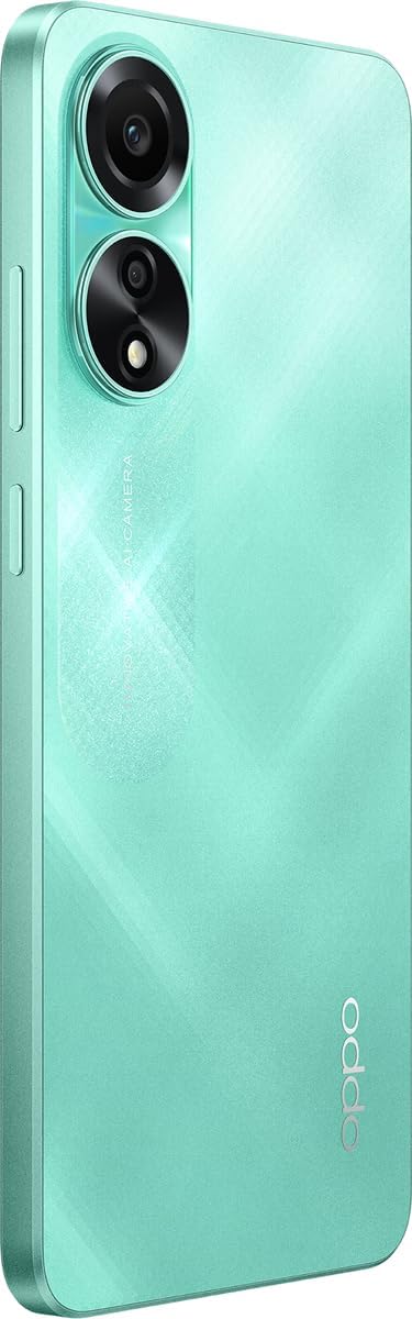 OPPO A78 Dual SIM 8GB RAM+256GB ROM (6.4 Inches) (4G) - (Aqua Green) (GLOBAL VERSION)