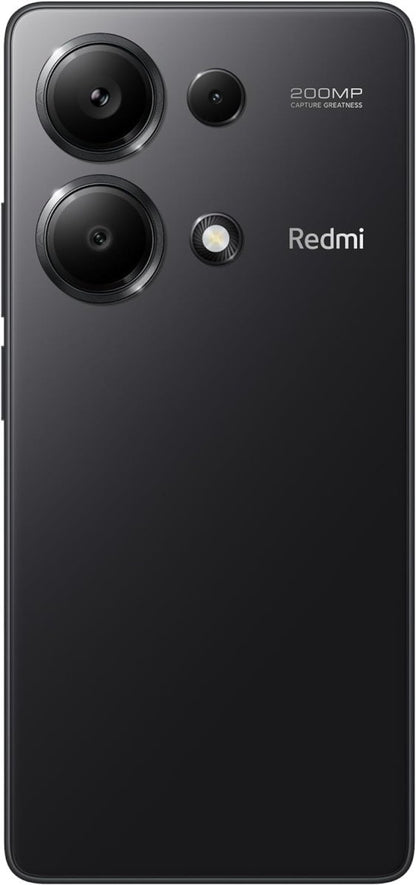 Redmi Note 13 Pro (Midnight Black) 8GB RAM, 256 Storage - Ultra - clear 200MP camera with OIS, 120Hz FHD+AMOLED display.