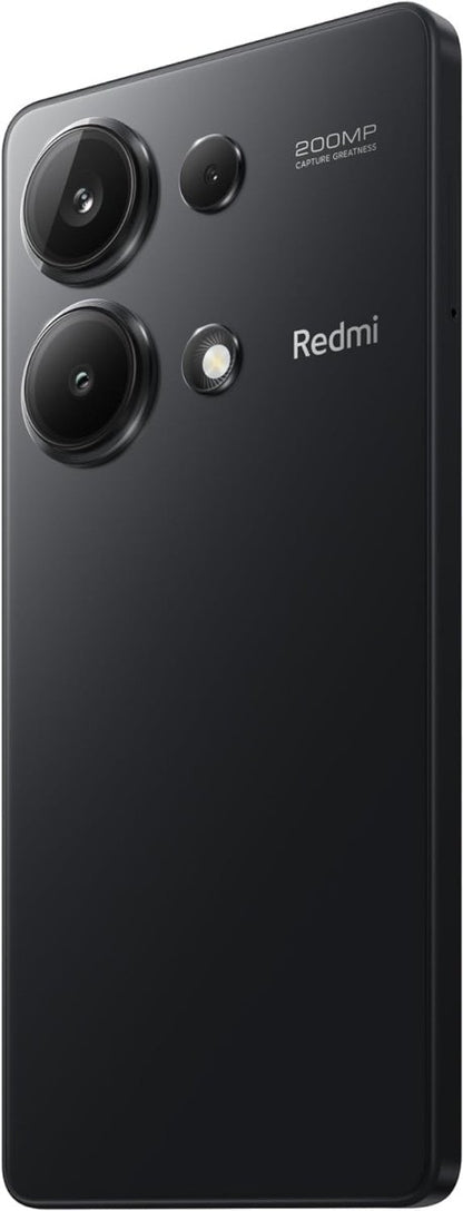 Redmi Note 13 Pro (Midnight Black) 8GB RAM, 256 Storage - Ultra - clear 200MP camera with OIS, 120Hz FHD+AMOLED display.