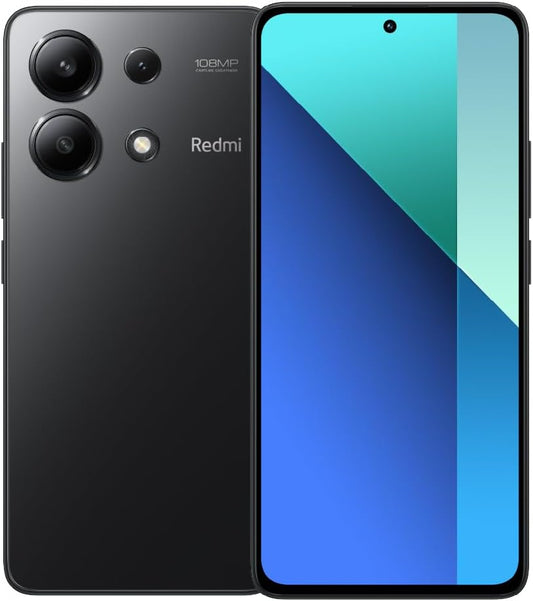 Xiaomi Redmi Note 13 Dual SIM Smartphone with 8GB RAM | 128GB ROM, 6.67 - Inch Display, (4G) - (Midnight Black)