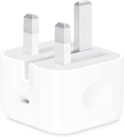 Apple 20W Type C PD Fast Original Power Adapter Plug Wall Plug Compatible with iPhone 14 13, 13 Pro 12 Pro Max/12 Mini/SE