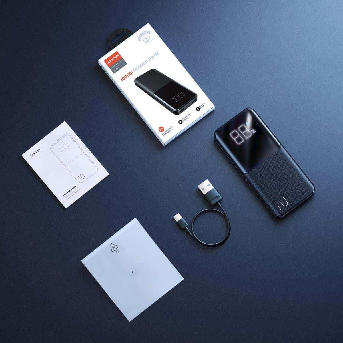 Joyroom JR-T013 High Quality Power Bank10000mAh 15W - Black, سوق ستور Souq Store, Accessories