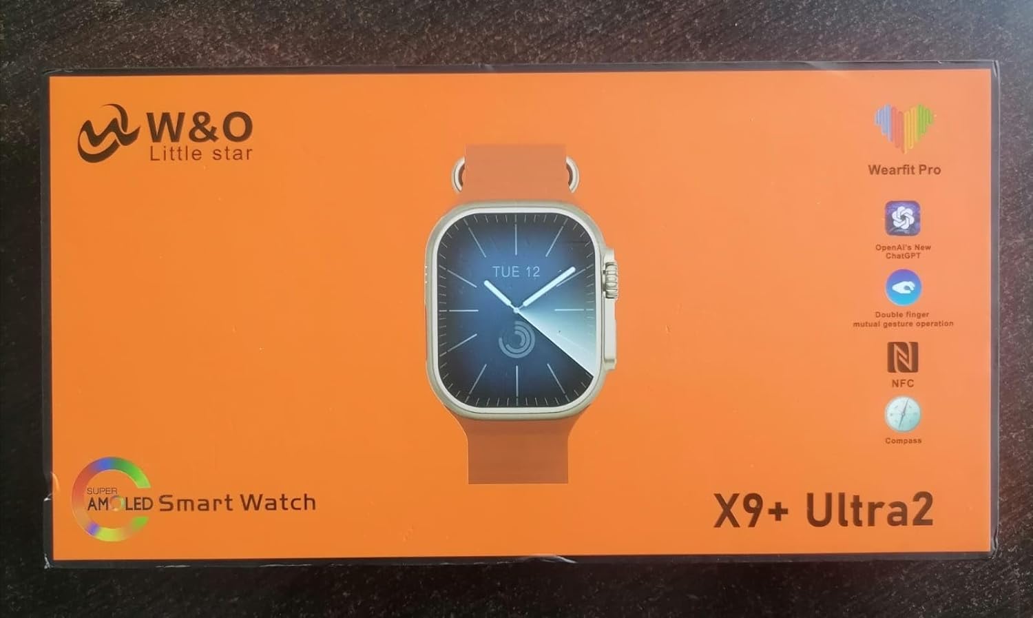 Smart Watch X9 plus ultra 2 latest type of w&o