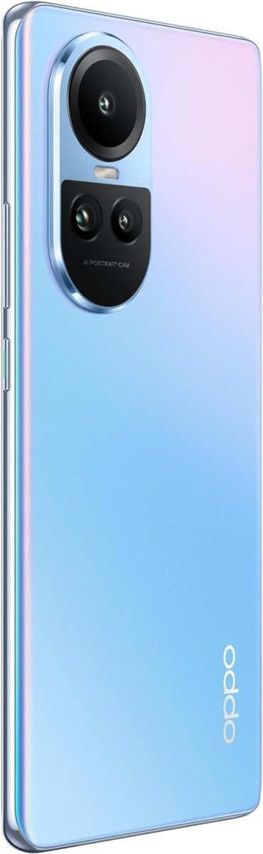 OPPO Reno10 5G 256GB 8GB Ice Blue Middle East Version + 12 months extended warranty