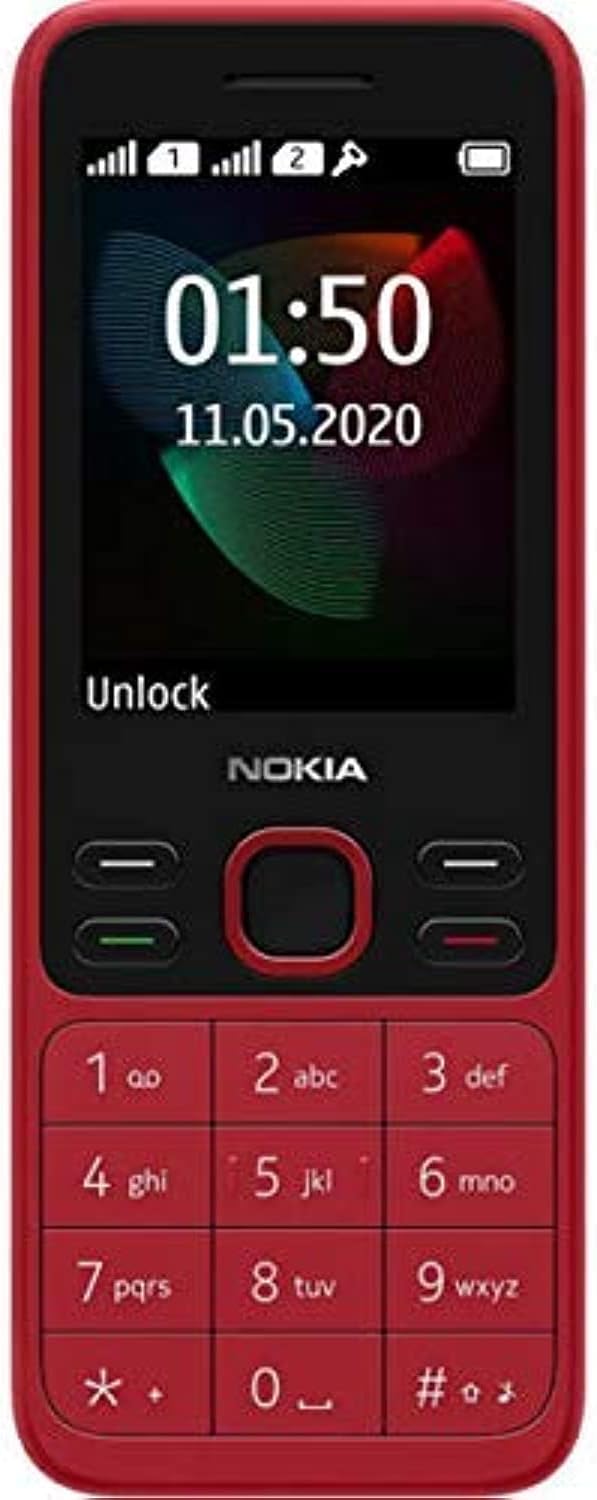 Nokia 150 Dual SIM 4MB RAM+4MB ROM (2.4 Inches) (4G) - (Black), سوق ستور Souq Store, Feature Phones