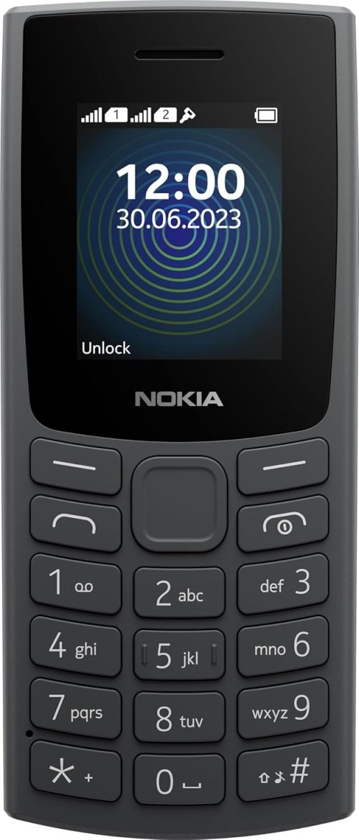 Nokia 110 TA-1567 Dual SIM, Feature Phone, 1.8 Inches - Black - Blue, Feature Phones, سوق ستور Souq Store