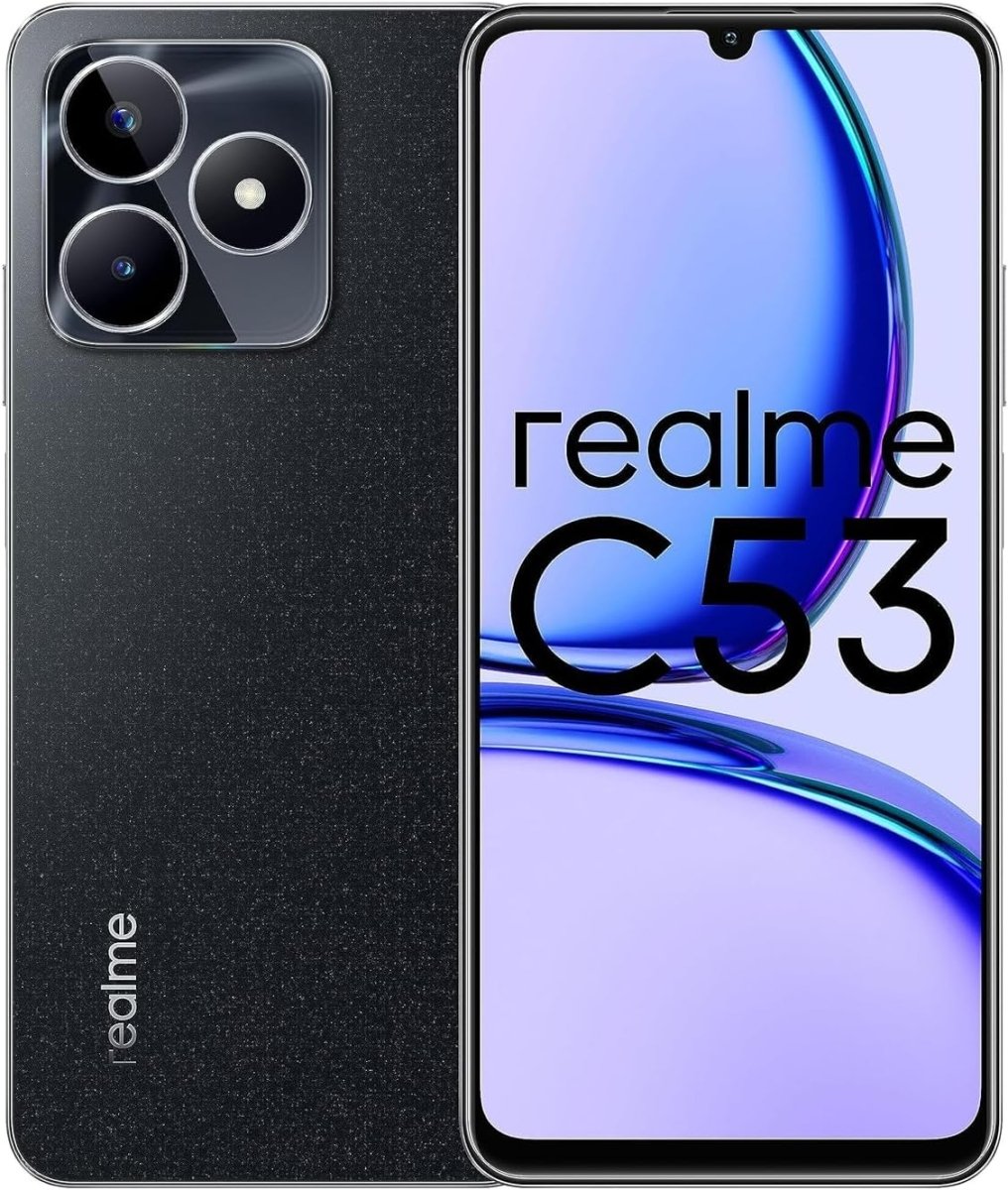 Realme C53 Dual - SIM 256GB ROM + 8GB RAM 4G (Mighty Black) - Middle East Version