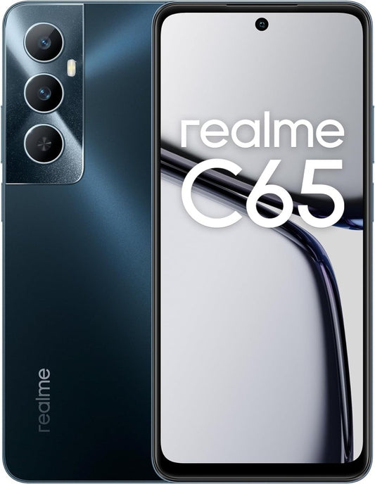 Realme c65 Smartphone 8+256 GB, 50MP AI Camera, 6.67 Inch Display 90Hz Refresh Rate, 45W Fast Charge, 5000mA Battery