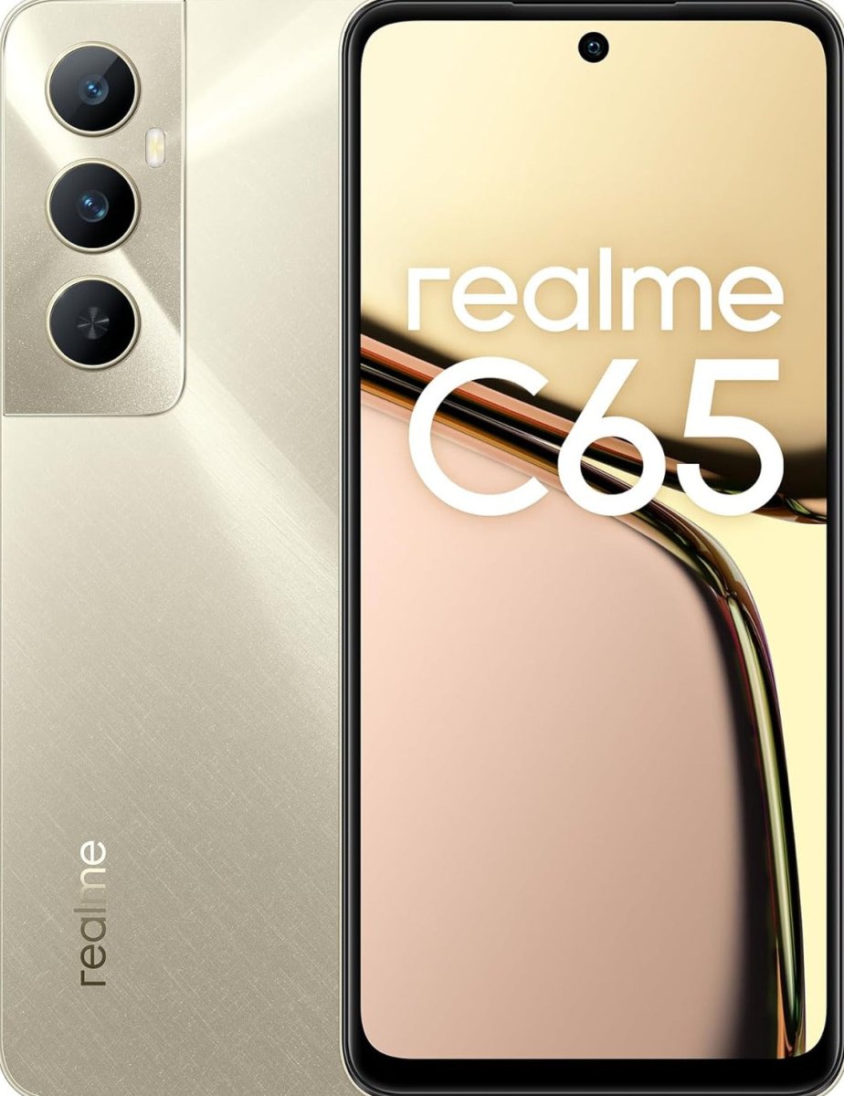 Realme c65 Smartphone 8+256 GB, 50MP AI Camera, 6.67 Inch Display 90Hz Refresh Rate, 45W Fast Charge, 5000mA Battery