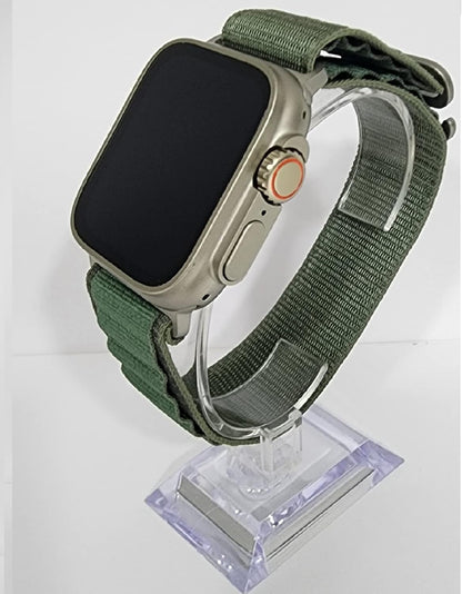 BML BW9 Ultra2 Smart Watch (Tow Band Orange and green) 49mm - Wireless Charging