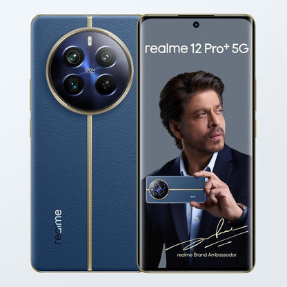 Realme 12 Pro+ 5G Dual SIM 12GB RAM 512GB - Middle East Version (Submarine Blue),(Beige)