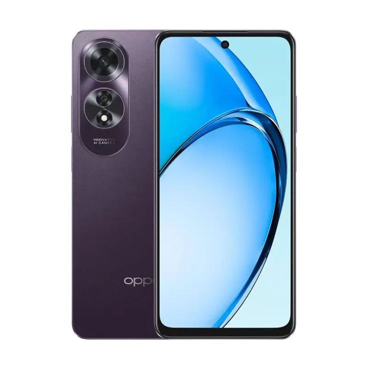 Oppo A60 Dual SIM 8GB RAM 256GB Midnight Purple 5G - Global Version