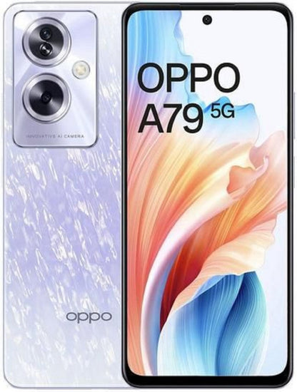 Oppo A79 Dual Sim 8GB Ram 256GB Rom 5G LTE Dazzling Purple - Global Version