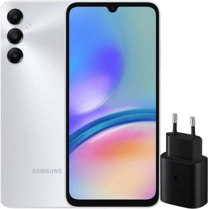 Galaxy A05s Dual SIM Black 6GB RAM 128GB 4G LTE - Middle East Version + ( Original Samsung Adapter )