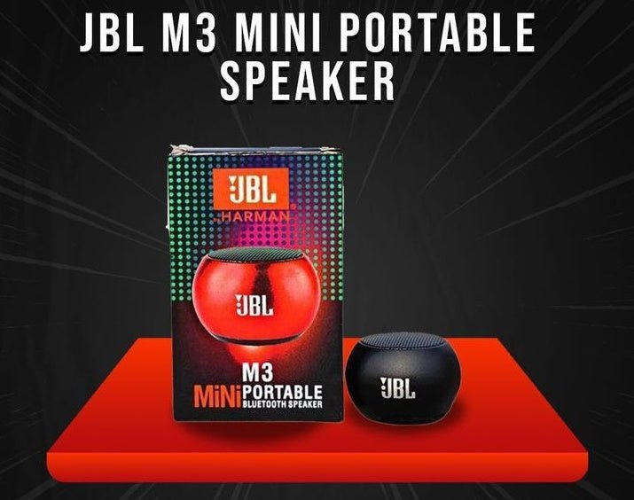 Speaker M3 Wireless Portable Bluetooth Support Usb, Micro SD, FM Radio And AUX power that delivers high - quality sound