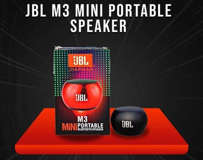 Speaker M3 Wireless Portable Bluetooth Support Usb, Micro SD, FM Radio And AUX power that delivers high - quality sound