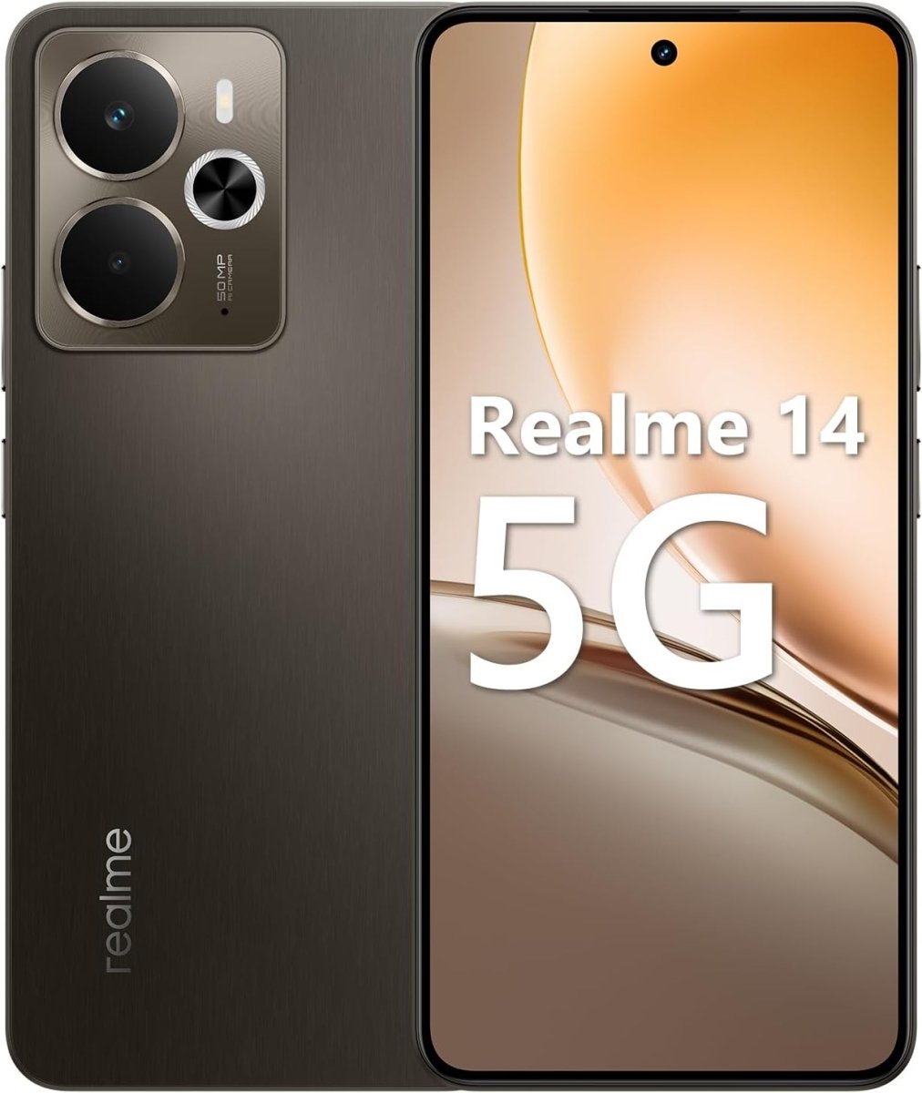 Realme 14 5G 12GB RAM 256GB ROM, Elegant Colors, Luxurious Design Amoled Display, IP69 Water Resistance (Local Warrant)