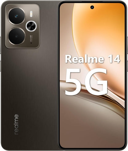 Realme 14 5G 12GB RAM 256GB ROM, Elegant Colors, Luxurious Design Amoled Display, IP69 Water Resistance (Local Warrant)