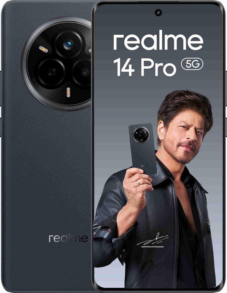 realme 14 Pro 5G (12GB RAM, 256GB Storage) | 6.77" Curved OLED Display | 50MP Sony IMX882 OIS | 16MP Front Camera | 6000mAh Battery | Dimensity 7300 Energy Processor | 45W Fast Charging