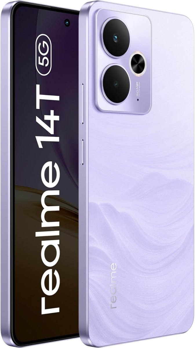 Realme 14T 5G 8GB RAM 256GB ROM, Elegant Colors, Luxurious Design Amoled Display, IP69 Water Resistance