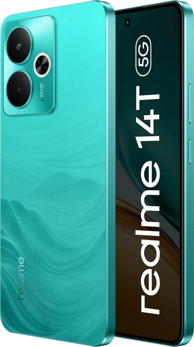 Realme 14T 5G 8GB RAM 256GB ROM, Elegant Colors, Luxurious Design Amoled Display, IP69 Water Resistance