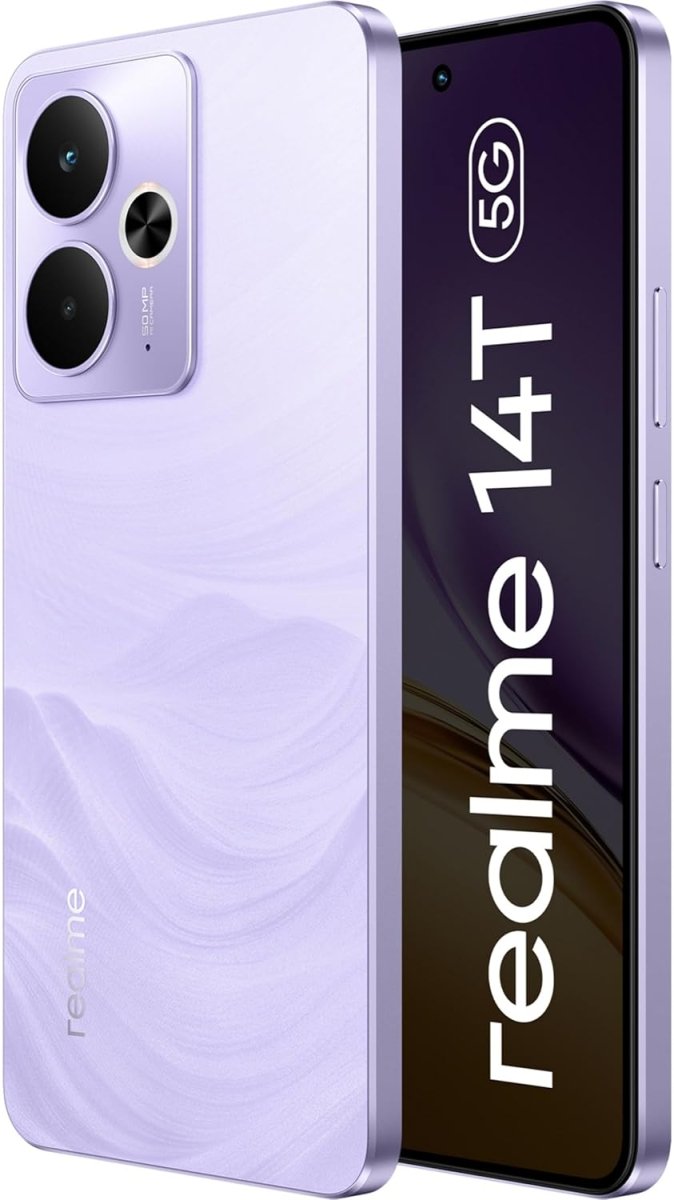 Realme 14T 5G 8GB RAM 256GB ROM, Elegant Colors, Luxurious Design Amoled Display, IP69 Water Resistance